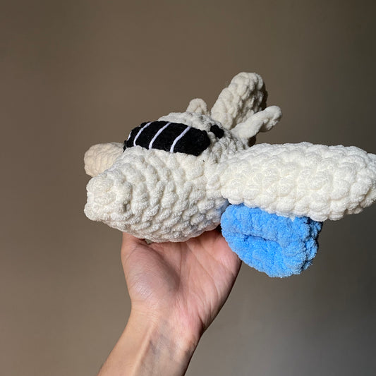 Crochet Airplane Plush