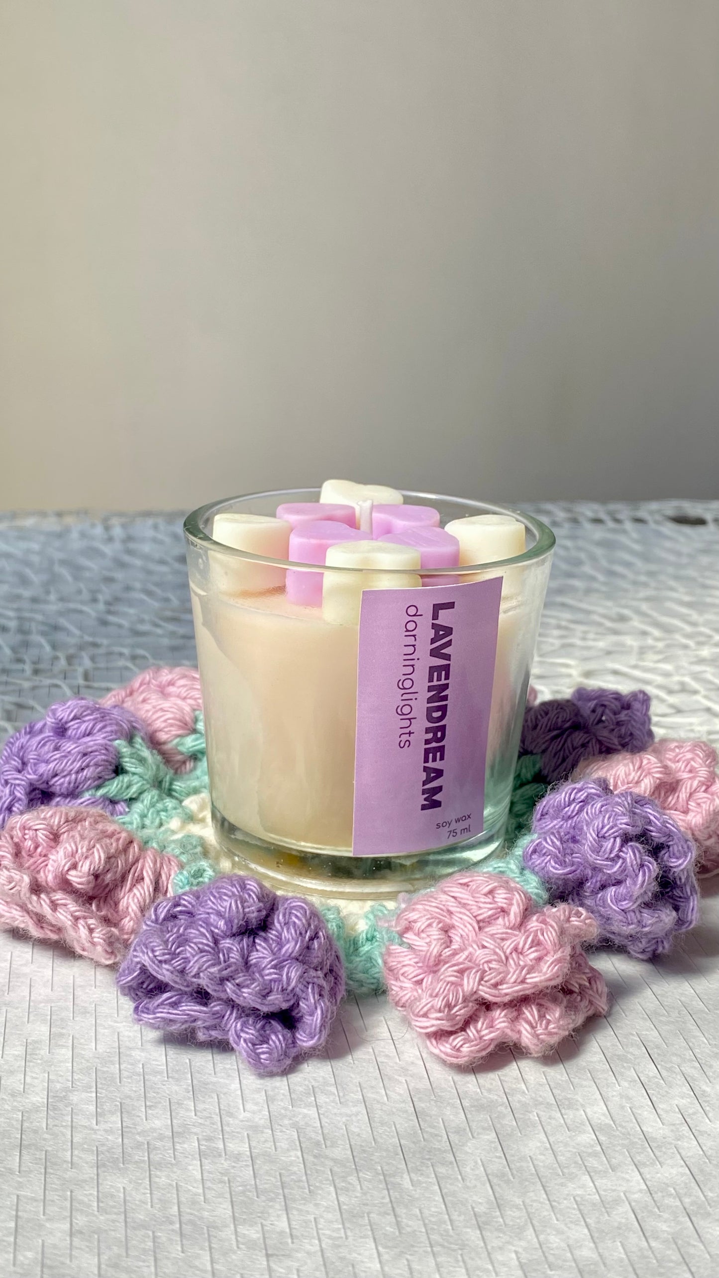 Lavenderdream | Heart Shape Jar Candle