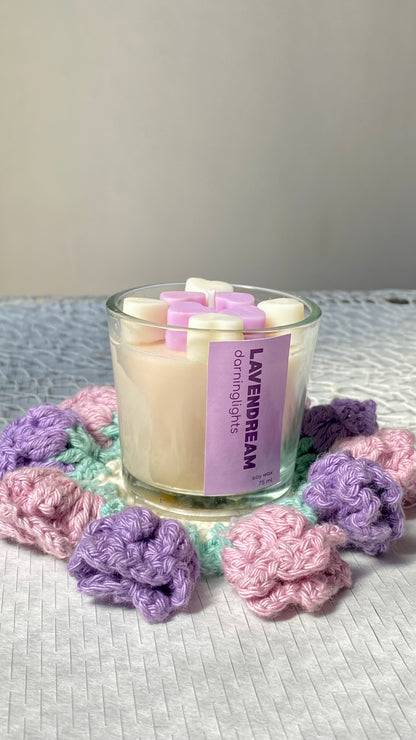 Lavenderdream | Heart Shape Jar Candle