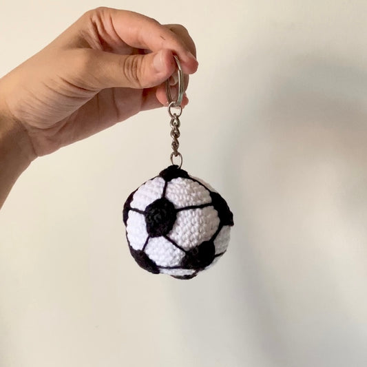 Crochet Football Keychain