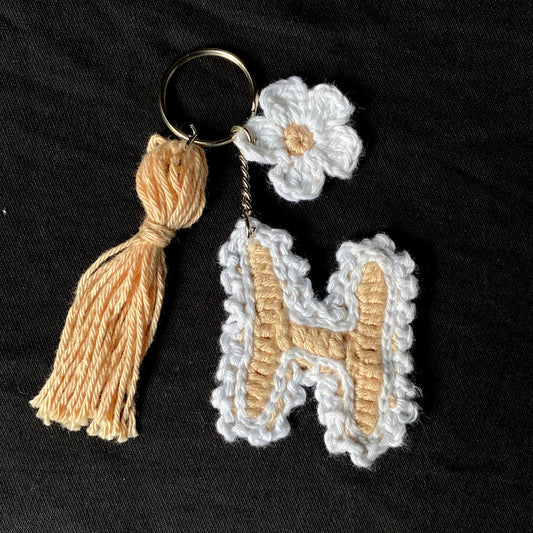 Alphabet Letter keychain