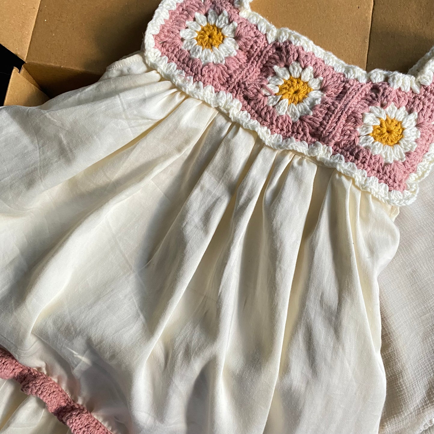 Crochet Baby Dress | Baby Shower