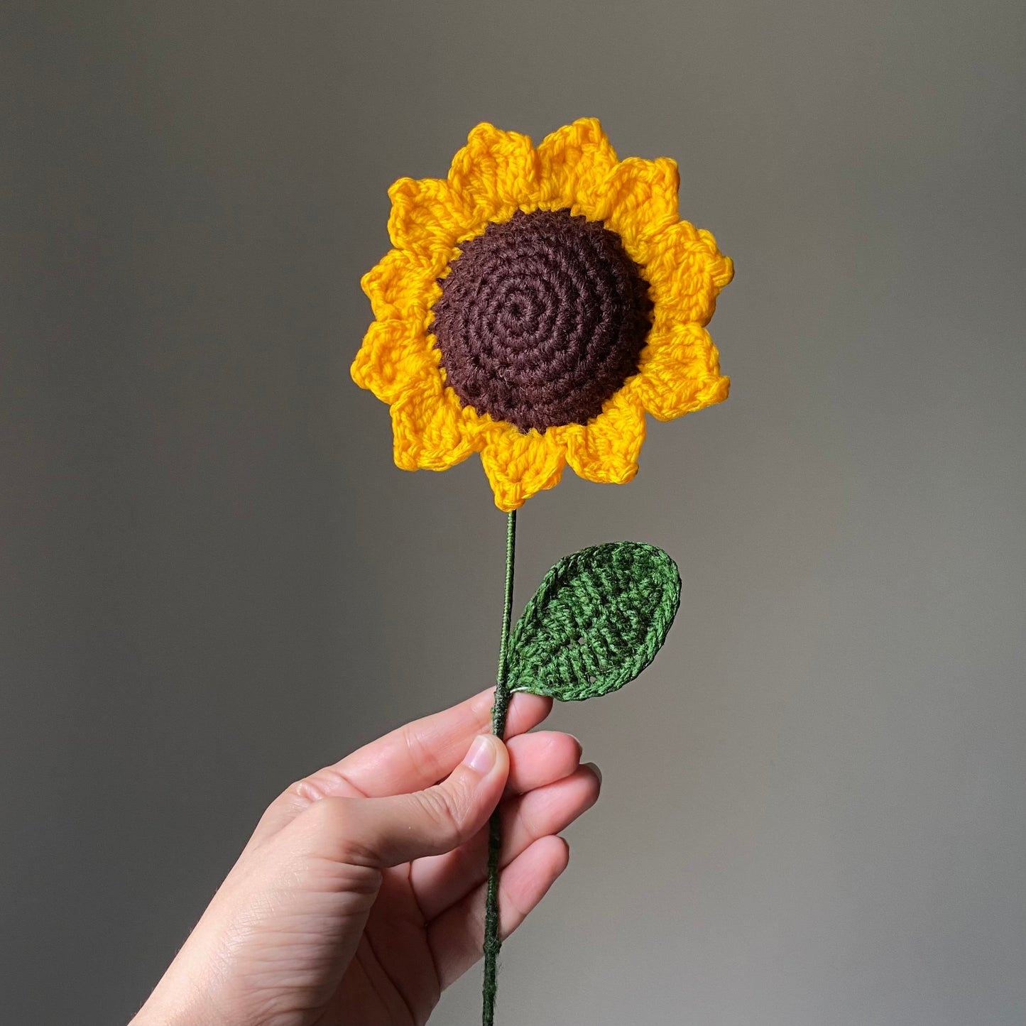 Crochet Sunflower Bouquet
