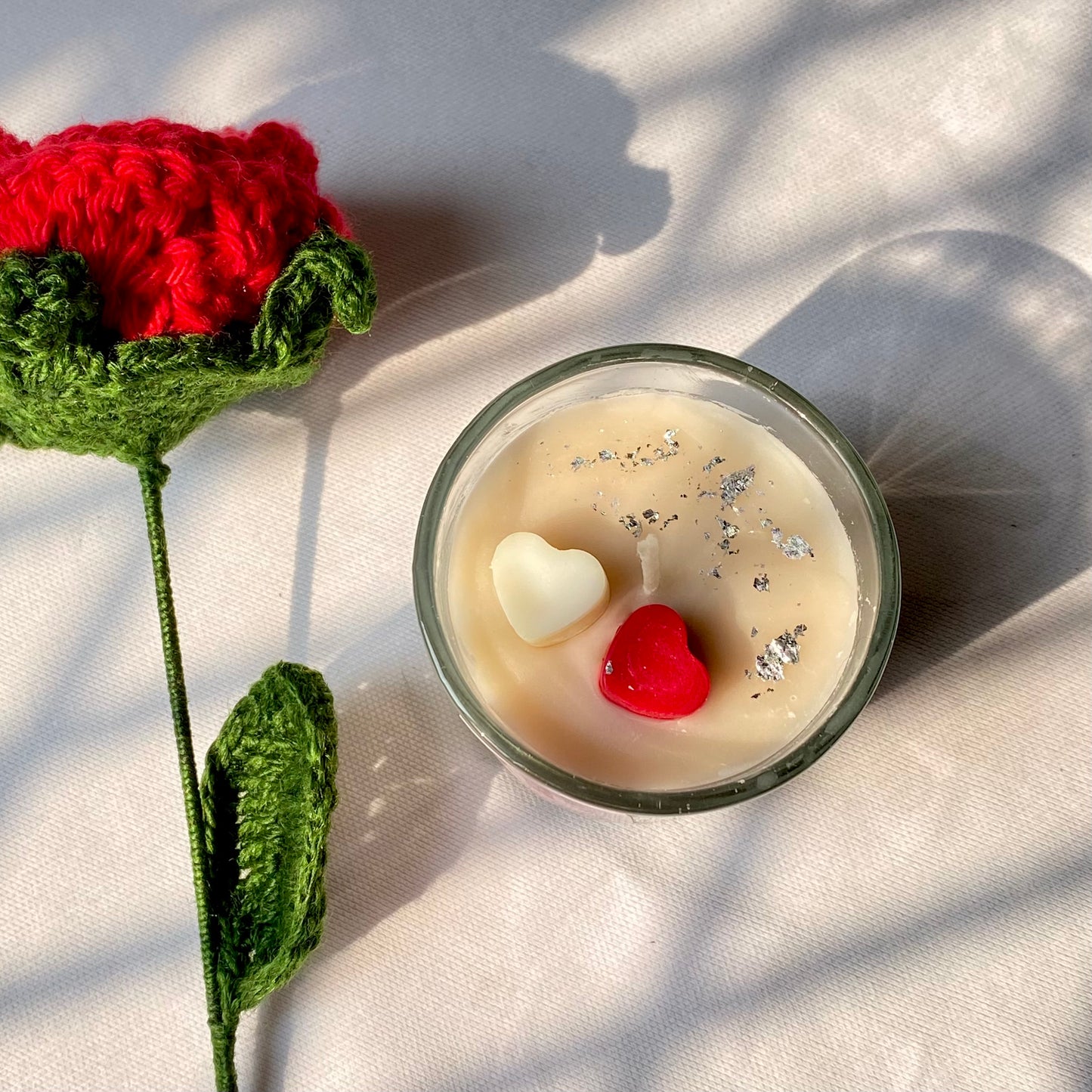 Heart Shape Jar Candle