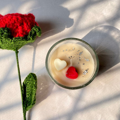 Heart Shape Jar Candle