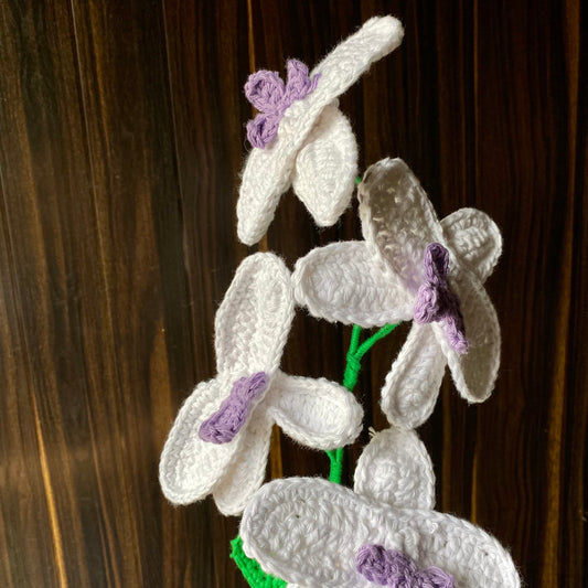 Crochet Orchid