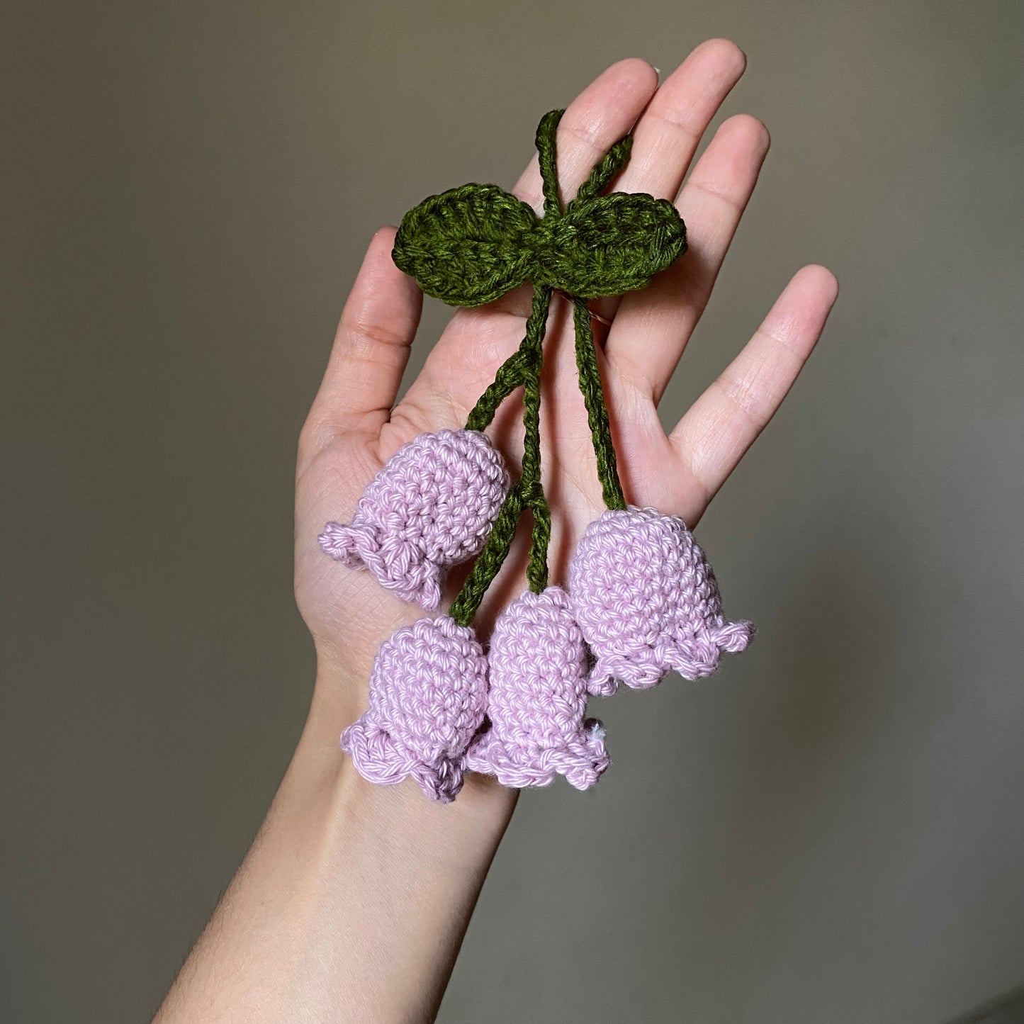 Lilac Tulips keychain
