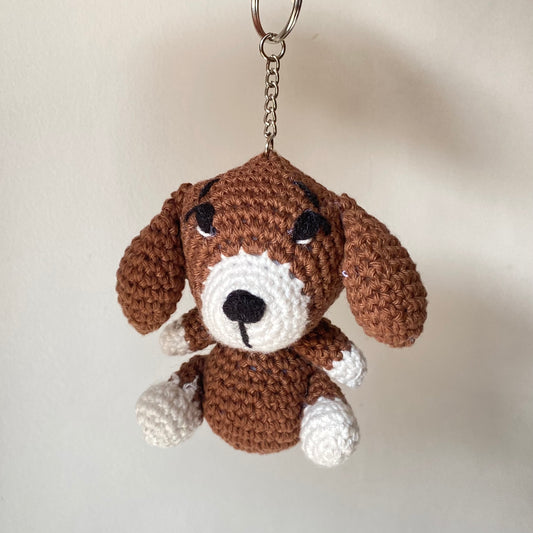 Brownie Dog Keychain