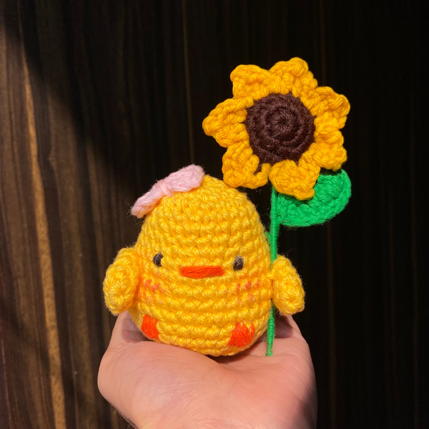 Crochet Chick | Sunflower | Decor