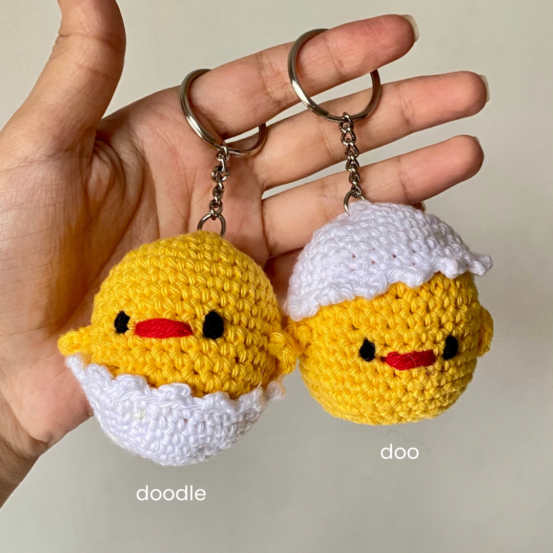 Doodle-Doo | Chick Keychain