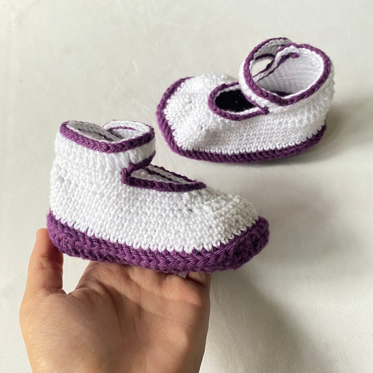 Tiny Toes - Crochet Baby Shoes