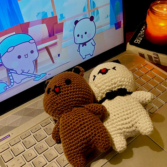Dudu-Bubu Couple Keychain